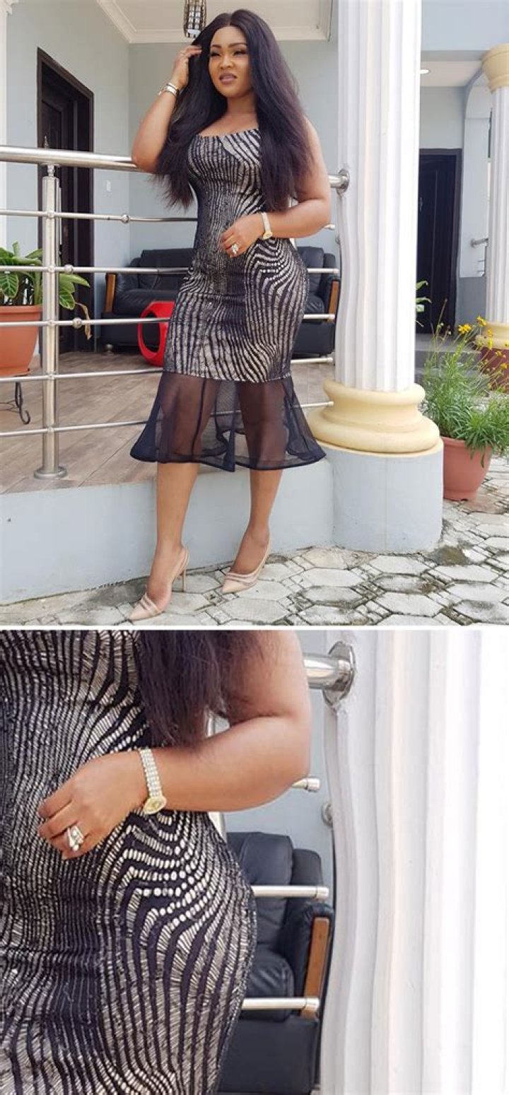 
Check Out How Mercy Aigbe Adeoti Looks Elegant In New Pictures 