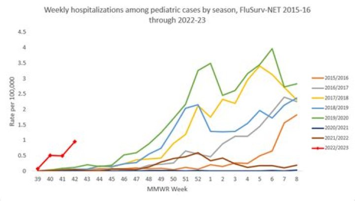 
Flu Hospitalizations Increased 30% Nationwide in One Week 
