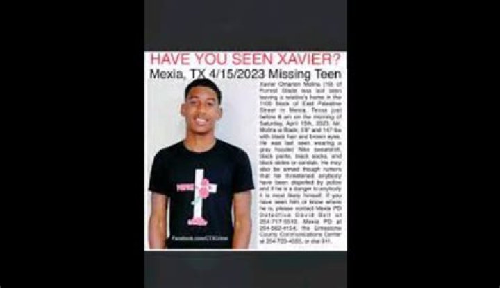 Xavier Molina Missing Case: Texas Teen’s Age Bio And Family